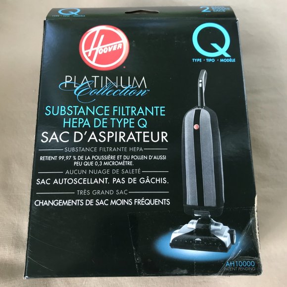 Hoover Platinum Collection Q-Hepa Media Vacuum Bag Q Type-2 bags per box - Picture 5 of 6